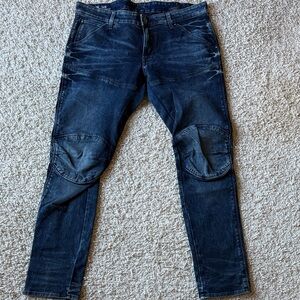 G-Star Dark Blue Skinny Jeans for Men